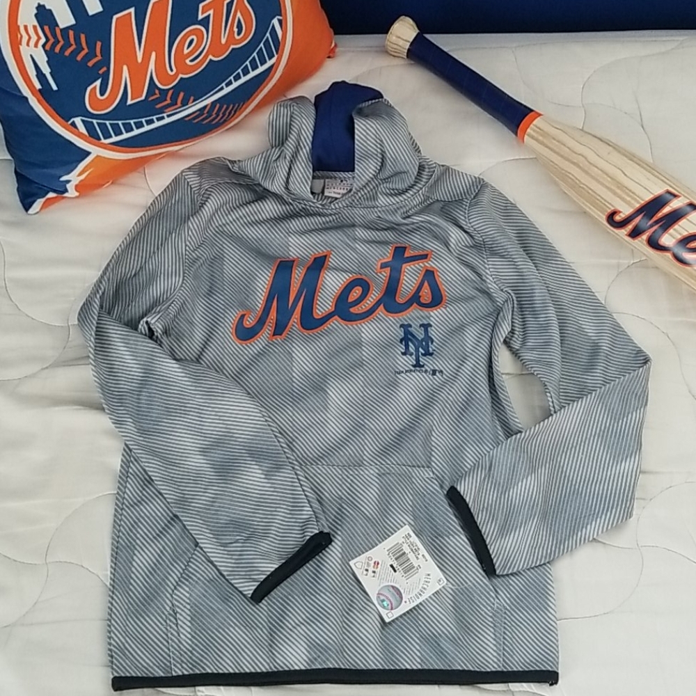 Genuine MLB Mets hoodie youth L